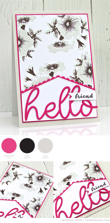 Hello Friend by Michelle Leone for Papertrey Ink