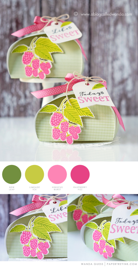 Petal Boxes by Wanda Guess for Papertrey Ink