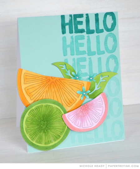 Citrus Hello Card