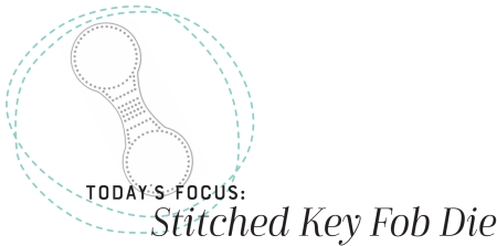 Stitched Key Fob Heading