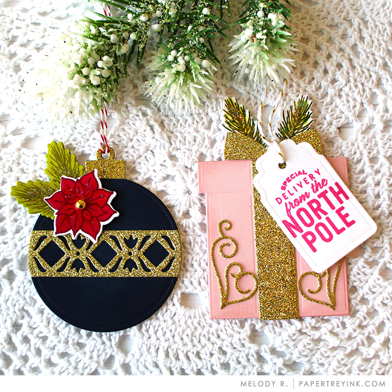 Joyful Snowman + Corner It: Festive Holiday + Holiday Cheer Gift Tags +  Holiday Cheer Overlay + Just Sentiments: Holiday Tags