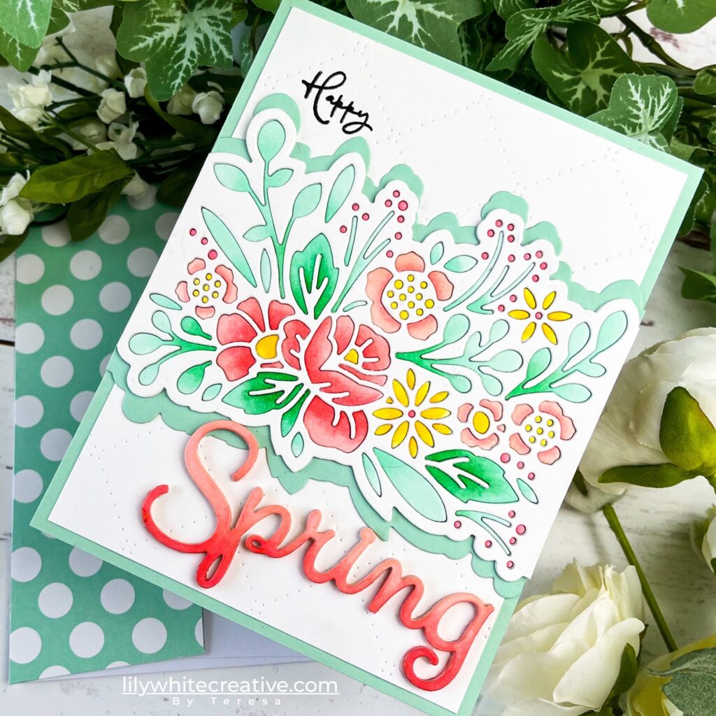Border Bling: Lattice + Into the Blooms: Clover + Just Sentiments ...