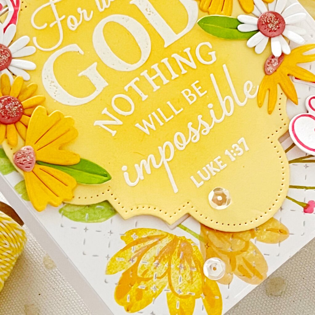 Script March Print Reflections: March + Elegant Script + Elegant Edges: Flourish