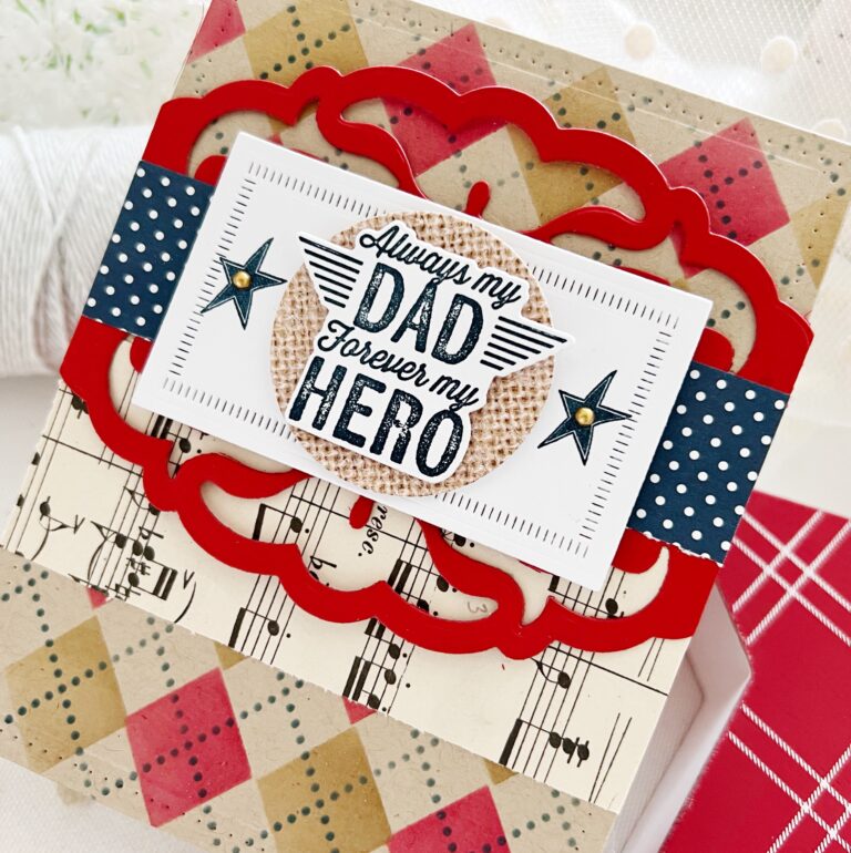 Hats Off to Dad + Perfect Stripes + Father’s Day Sentiments + Argyle